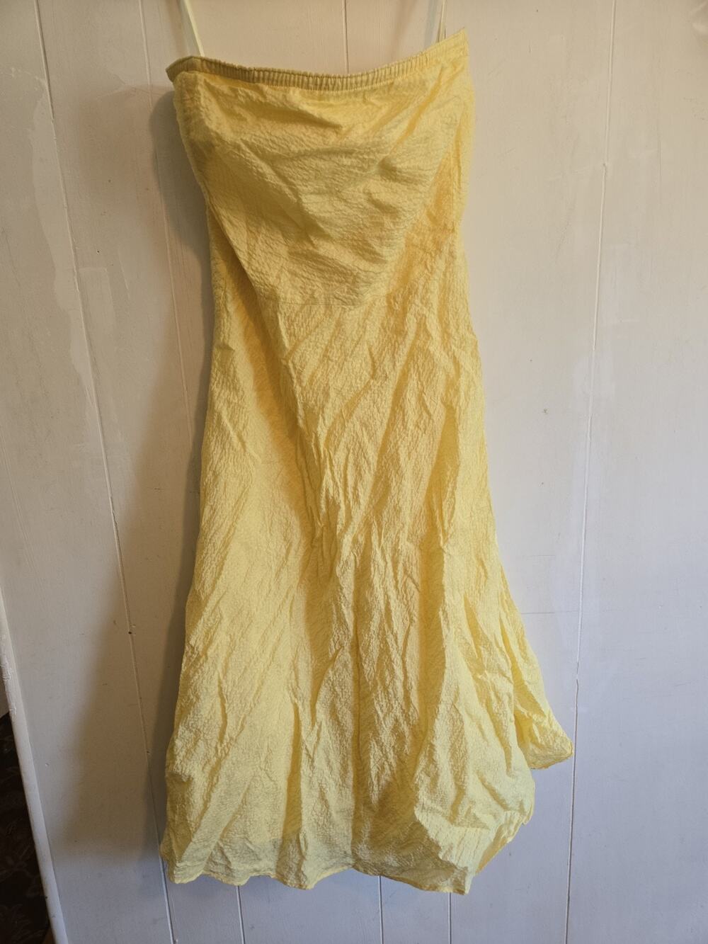 J. Crew Butter Yellow sleeveless Crepe summer dress Size 2